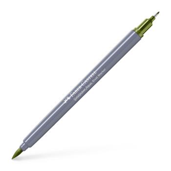 Preview: Faber-Castell Goldfaber Aqua Dual Marker 174 chromoxydgrün stumpf